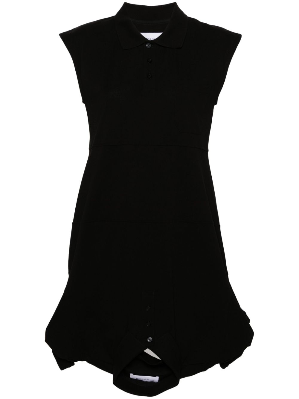 Viktor & Rolf Upside Down polo shirt dress - Black von Viktor & Rolf