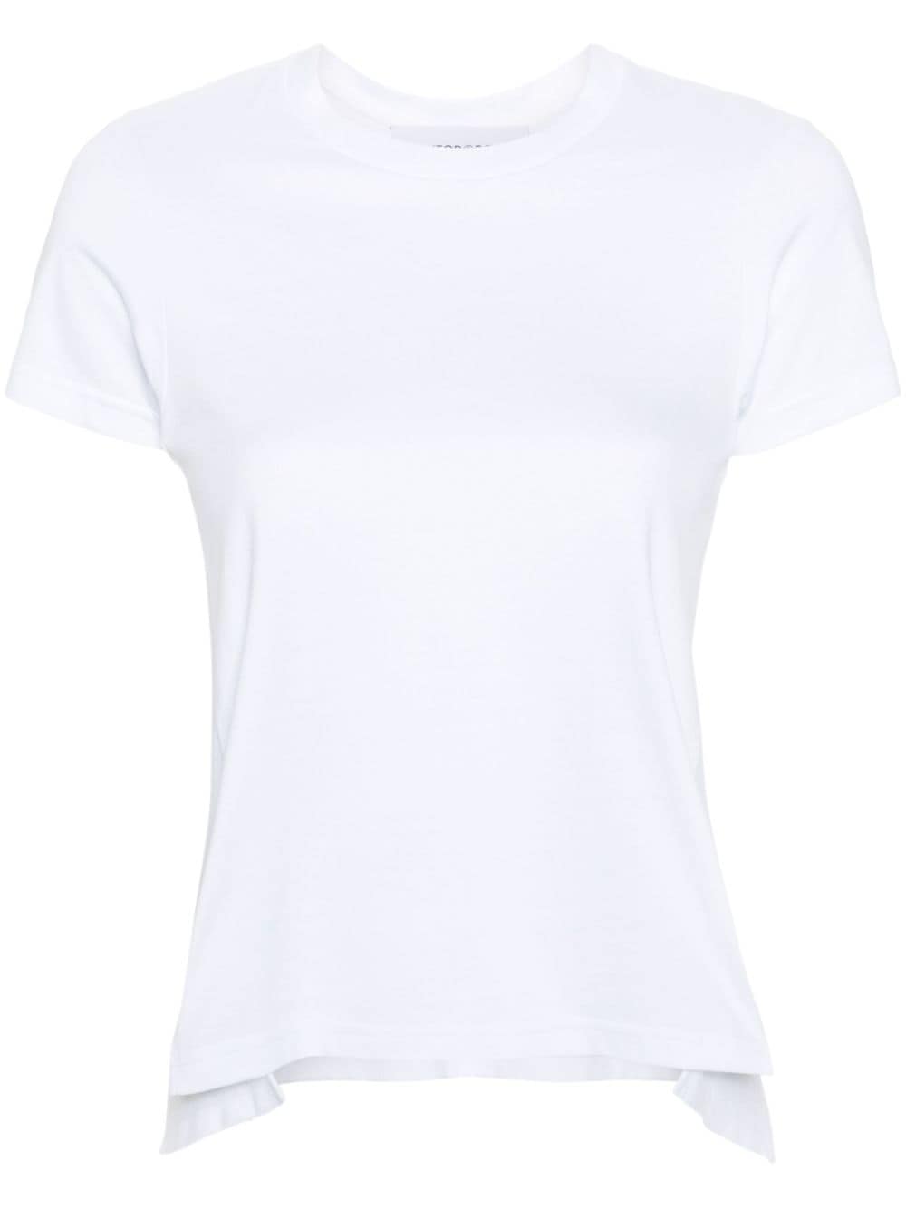 Viktor & Rolf Volant asymmetric T-shirt - White von Viktor & Rolf