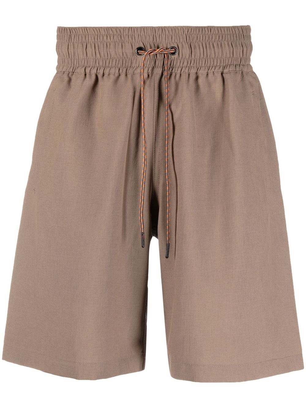 Viktor & Rolf drawstring-waist detail shorts - Brown von Viktor & Rolf