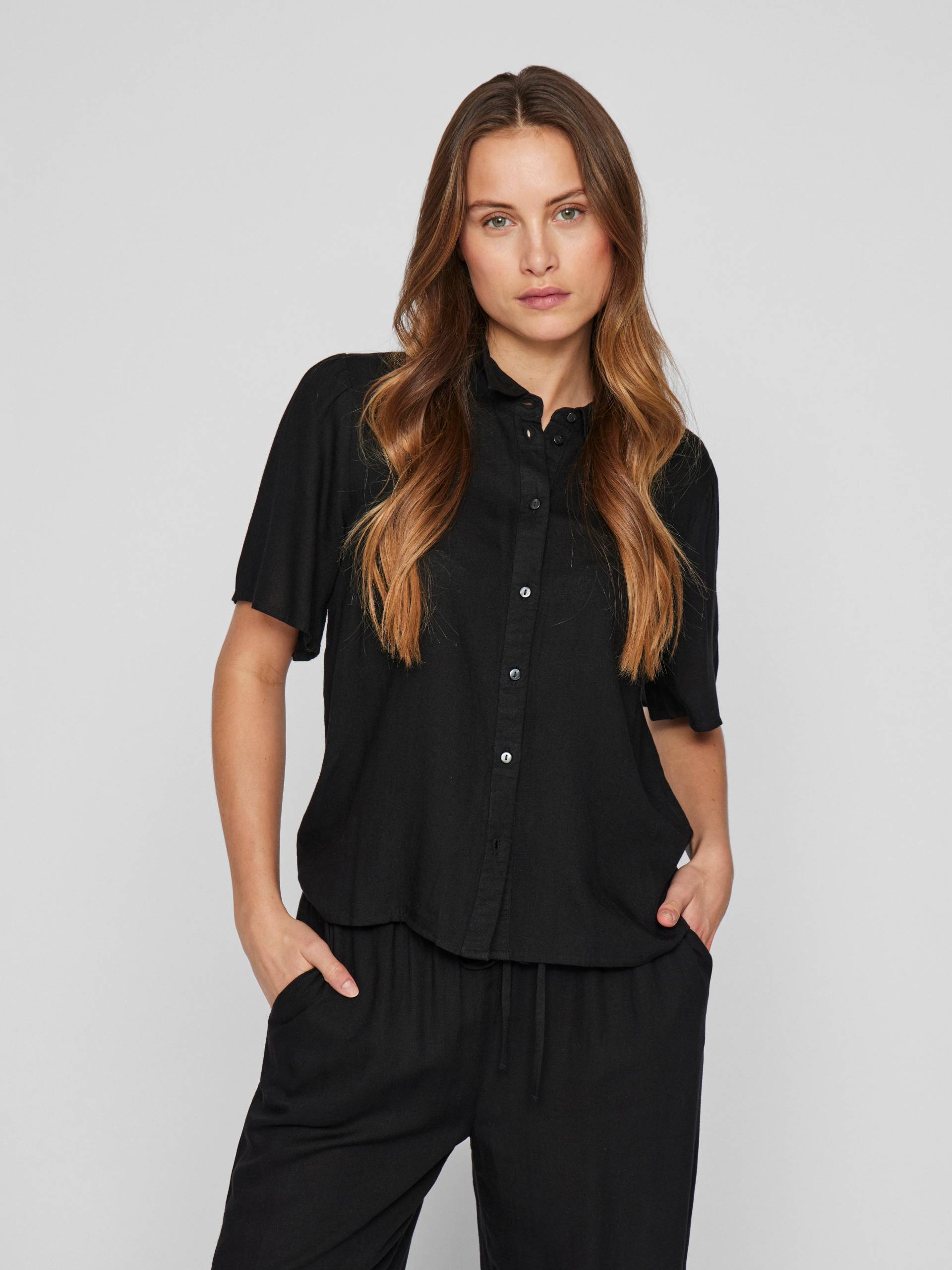 Vila Kurzarmbluse »VIPRICIL S/S NEW SHIRT - NOOS« Vila Kurzarmbluse »VIPRICIL S/S NEW SHIRT - NOOS« von Vila