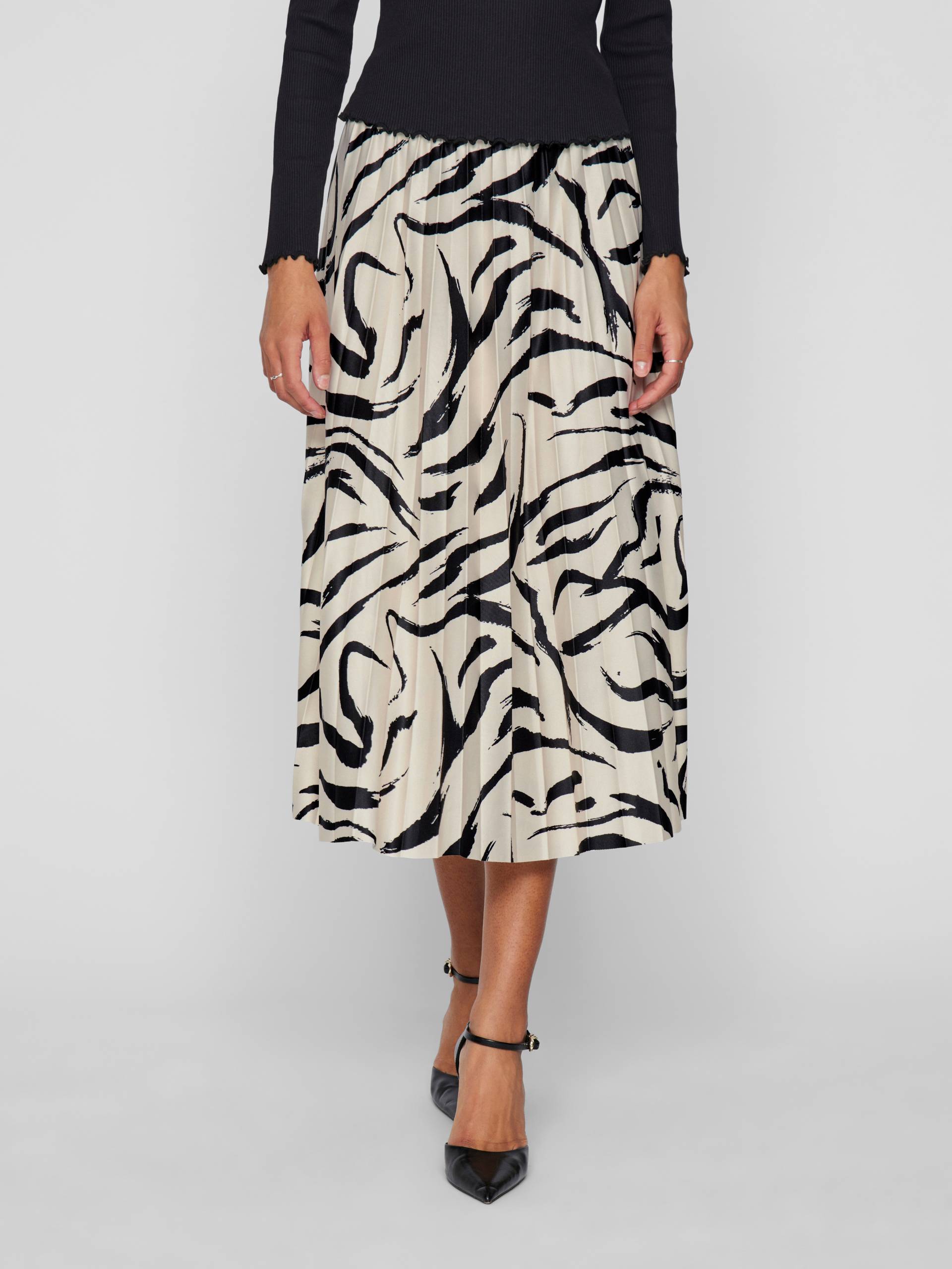 Vila Plisseerock »VINITBAN PRINT SKIRT - NOOS« von Vila