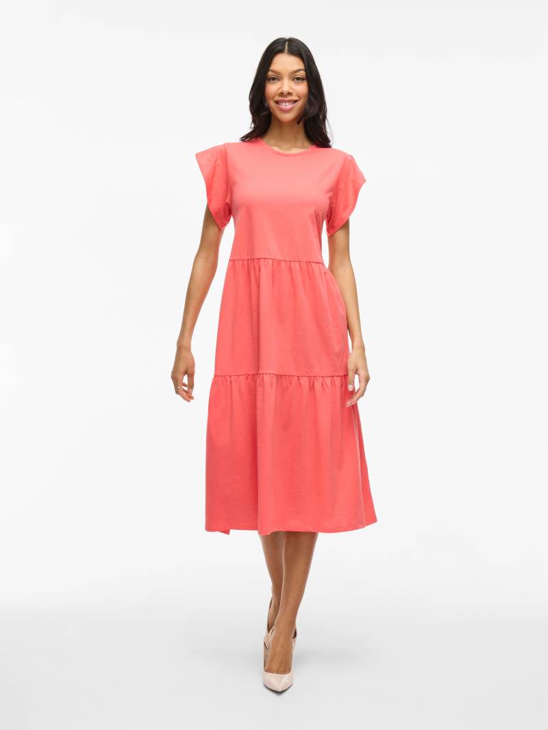 Vila Sommerkleid »VISUMMER S/S MIDI DRESS - NOOS« von Vila