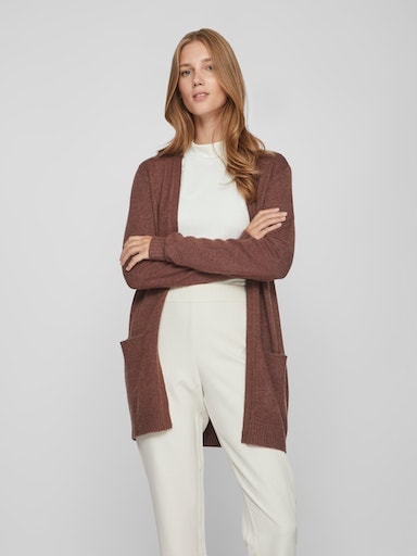 Vila Strickjacke »VIRIL OPEN L/S KNIT CARDIGAN - NOOS« von Vila