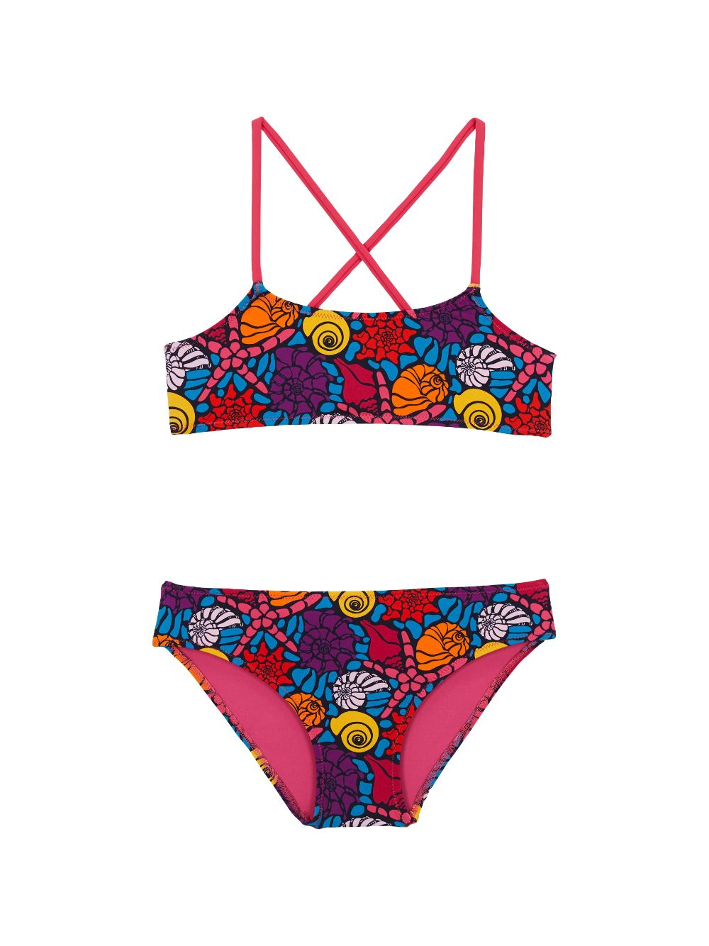 Vilebrequin Kids Galac graphic-print bikini - Blue von Vilebrequin Kids