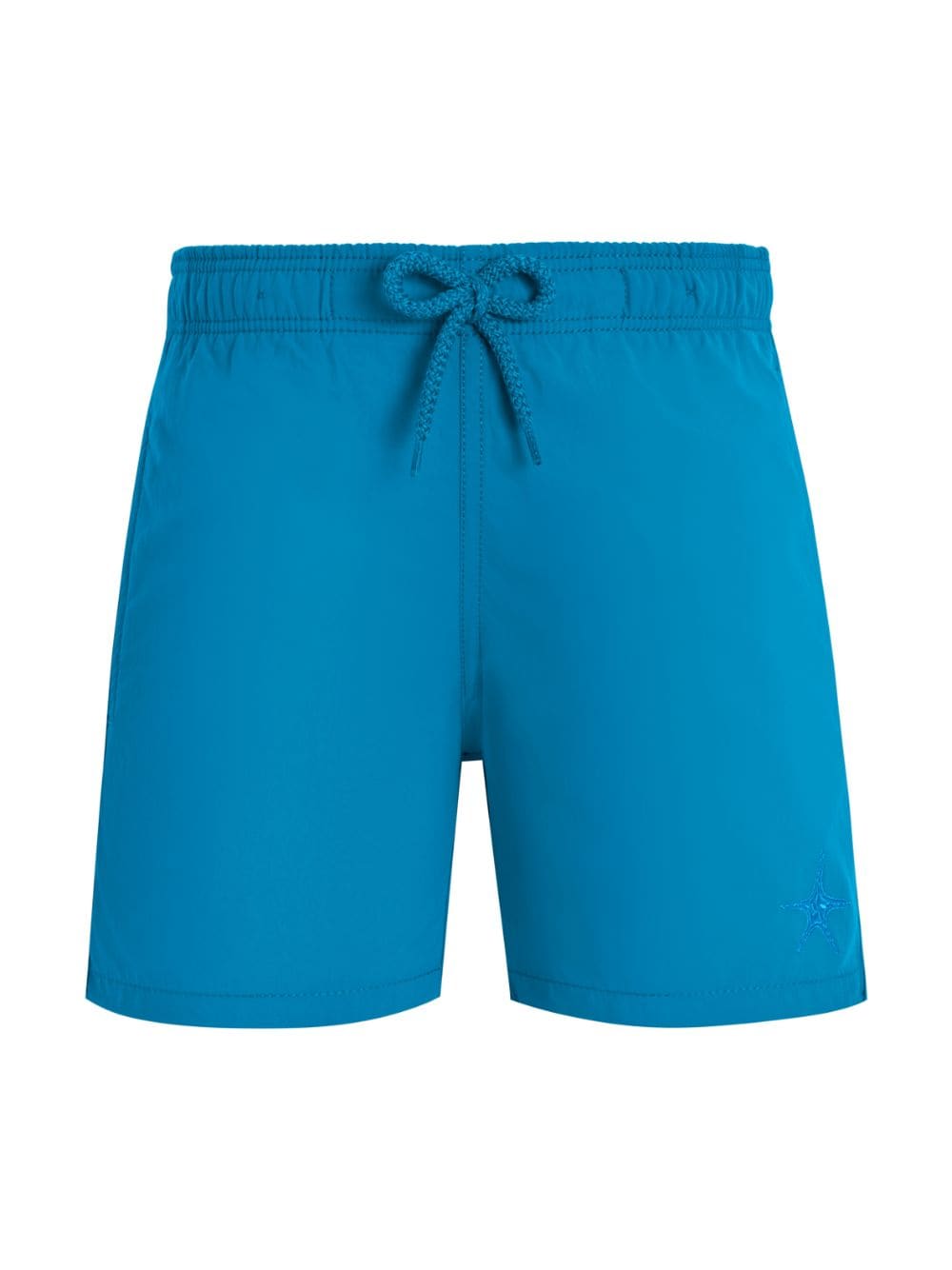 Vilebrequin Kids logo-appliqué swim shorts - Blue von Vilebrequin Kids