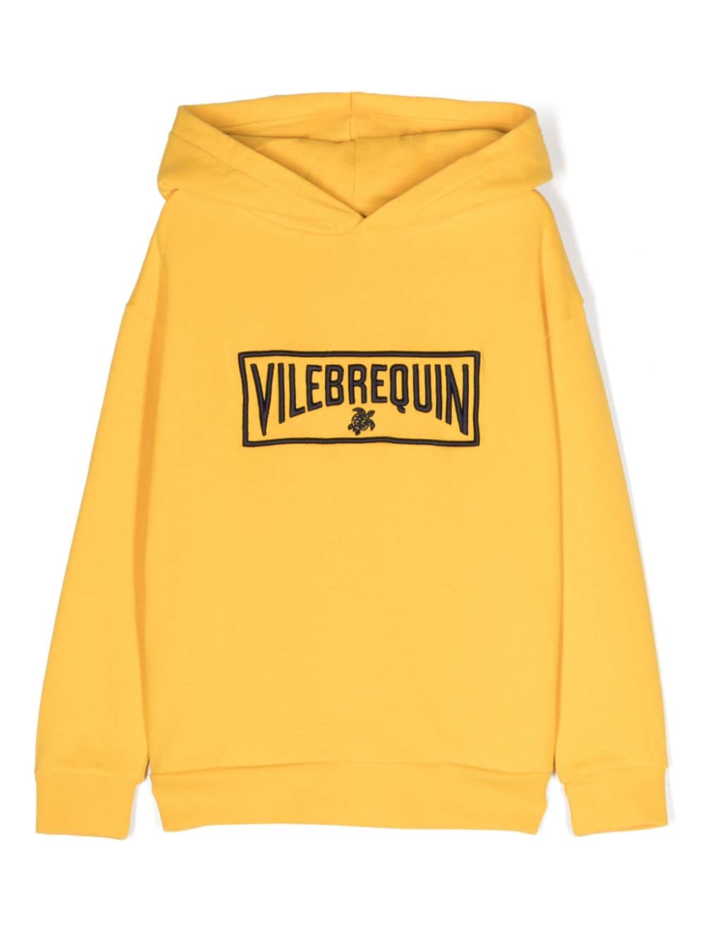 Vilebrequin Kids logo-embroidered organic-cotton hoodie - Yellow von Vilebrequin Kids