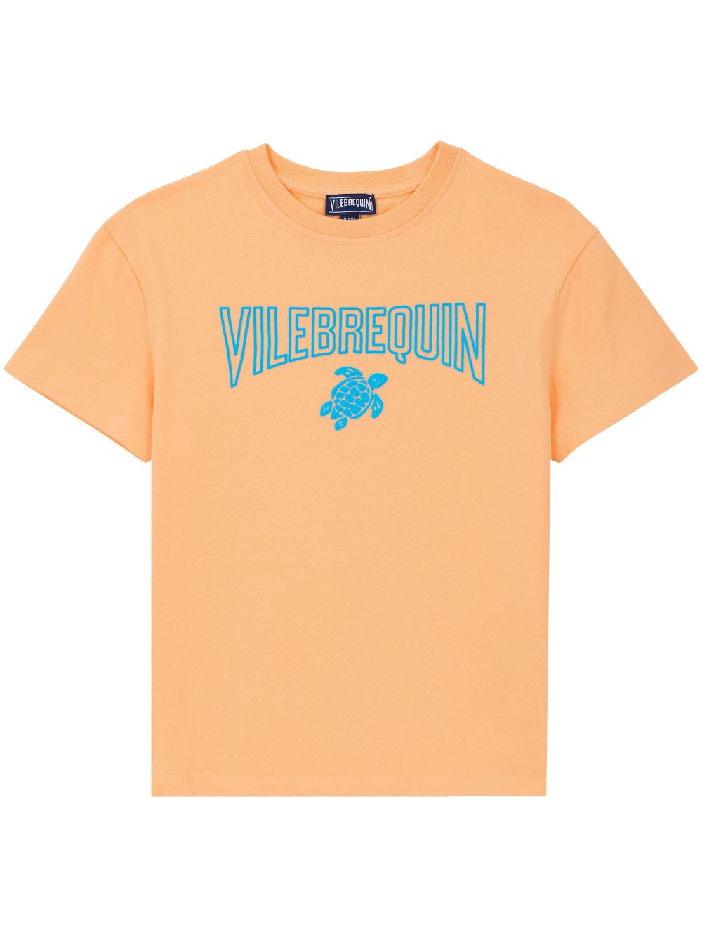 Vilebrequin Kids logo-print organic cotton T-shirt - Orange von Vilebrequin Kids