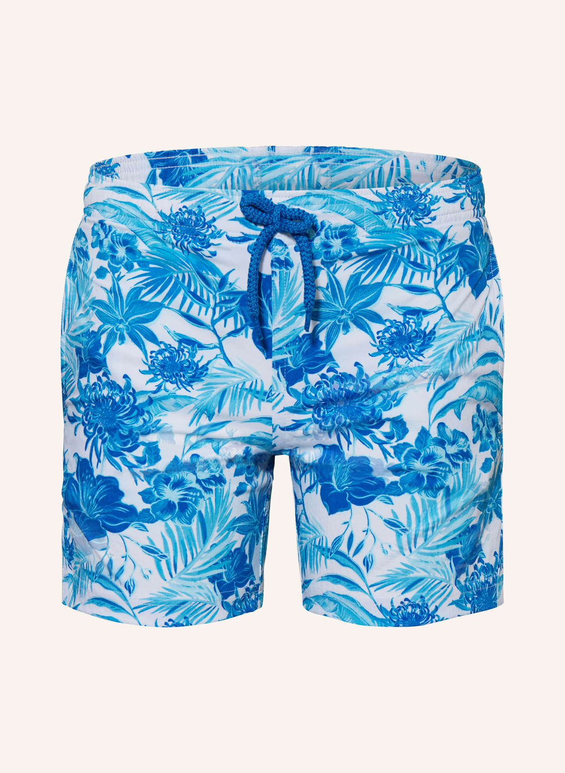 Vilebrequin Badeshorts Tahiti Flowers blau von Vilebrequin