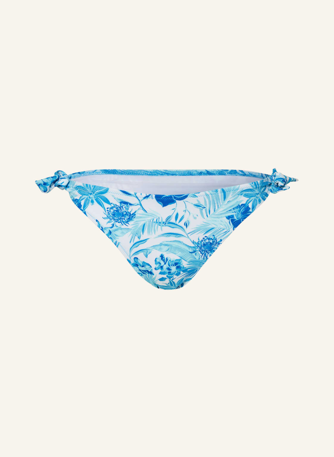 Vilebrequin Basic-Bikini-Hose Tahiti Flowers blau von Vilebrequin