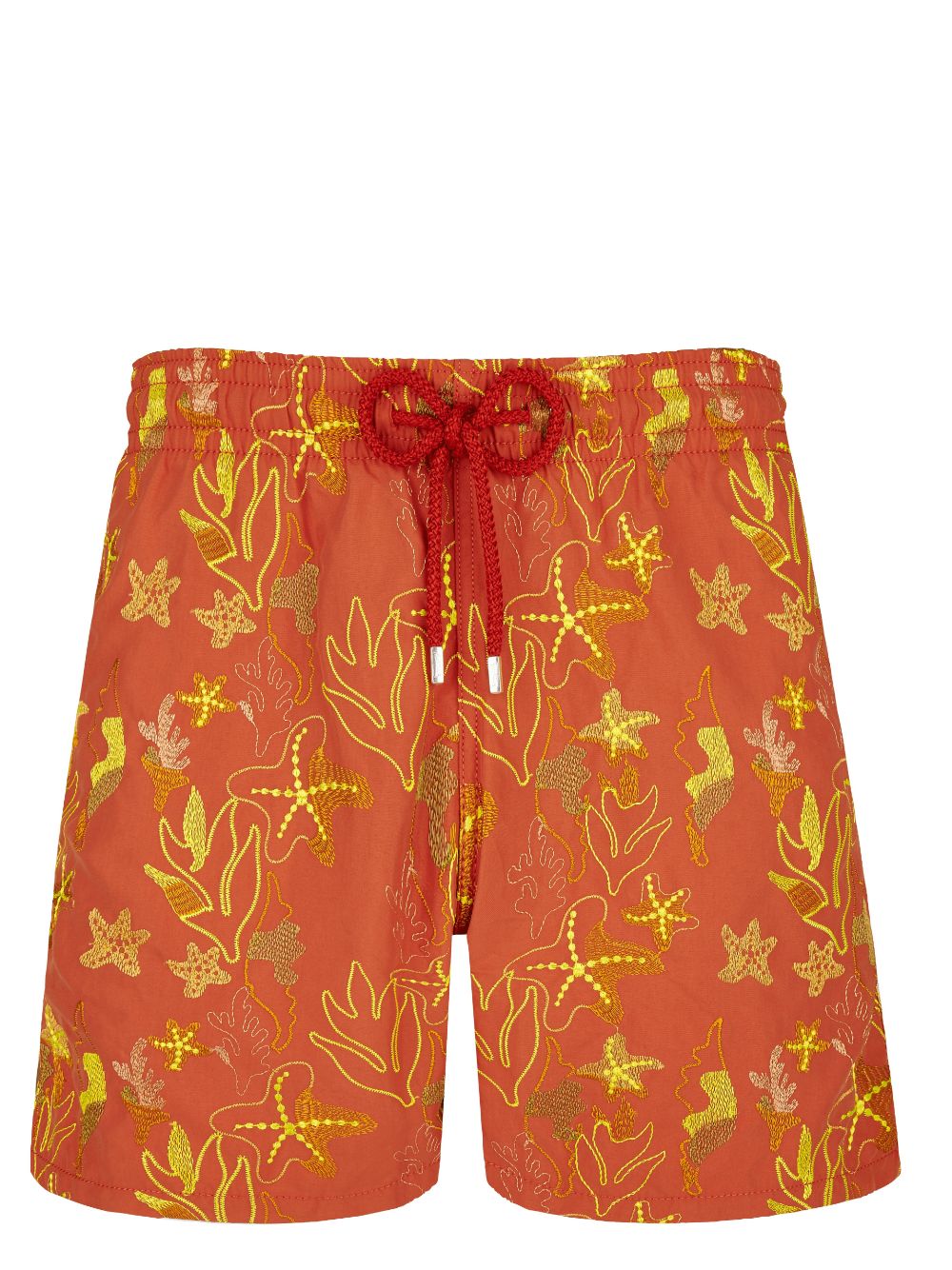 Vilebrequin Seaweed-embroidered swim shorts von Vilebrequin