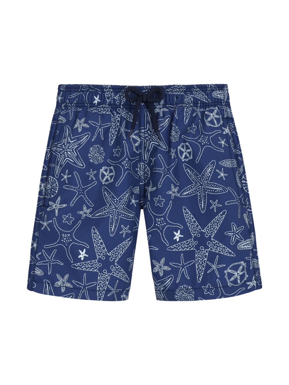 Vilebrequin Starlettes-print swim shorts - Blue von Vilebrequin