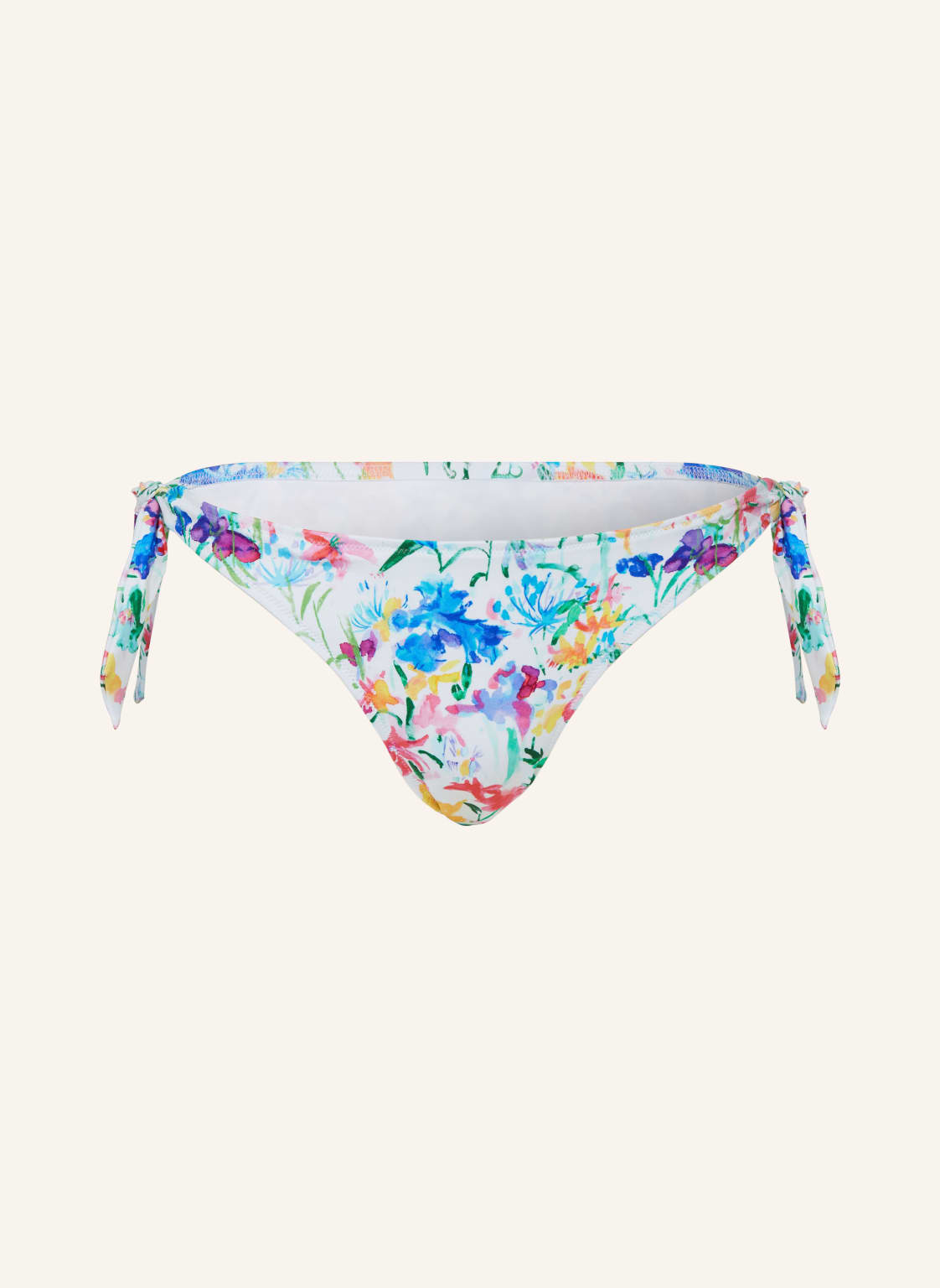 Vilebrequin Triangel-Bikini-Hose Happy Flowers blau von Vilebrequin