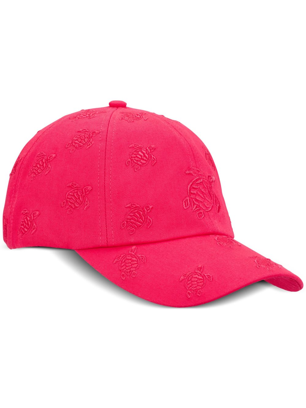 Vilebrequin Turtles-embroidered cotton baseball cap - Pink von Vilebrequin