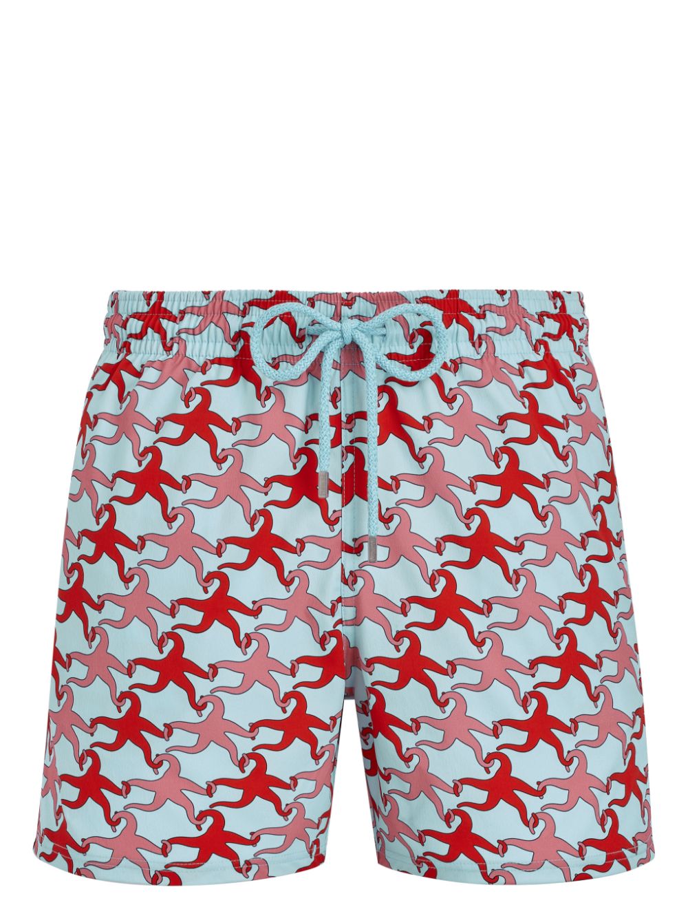 Vilebrequin Valentine Stars swim shorts - Blue von Vilebrequin