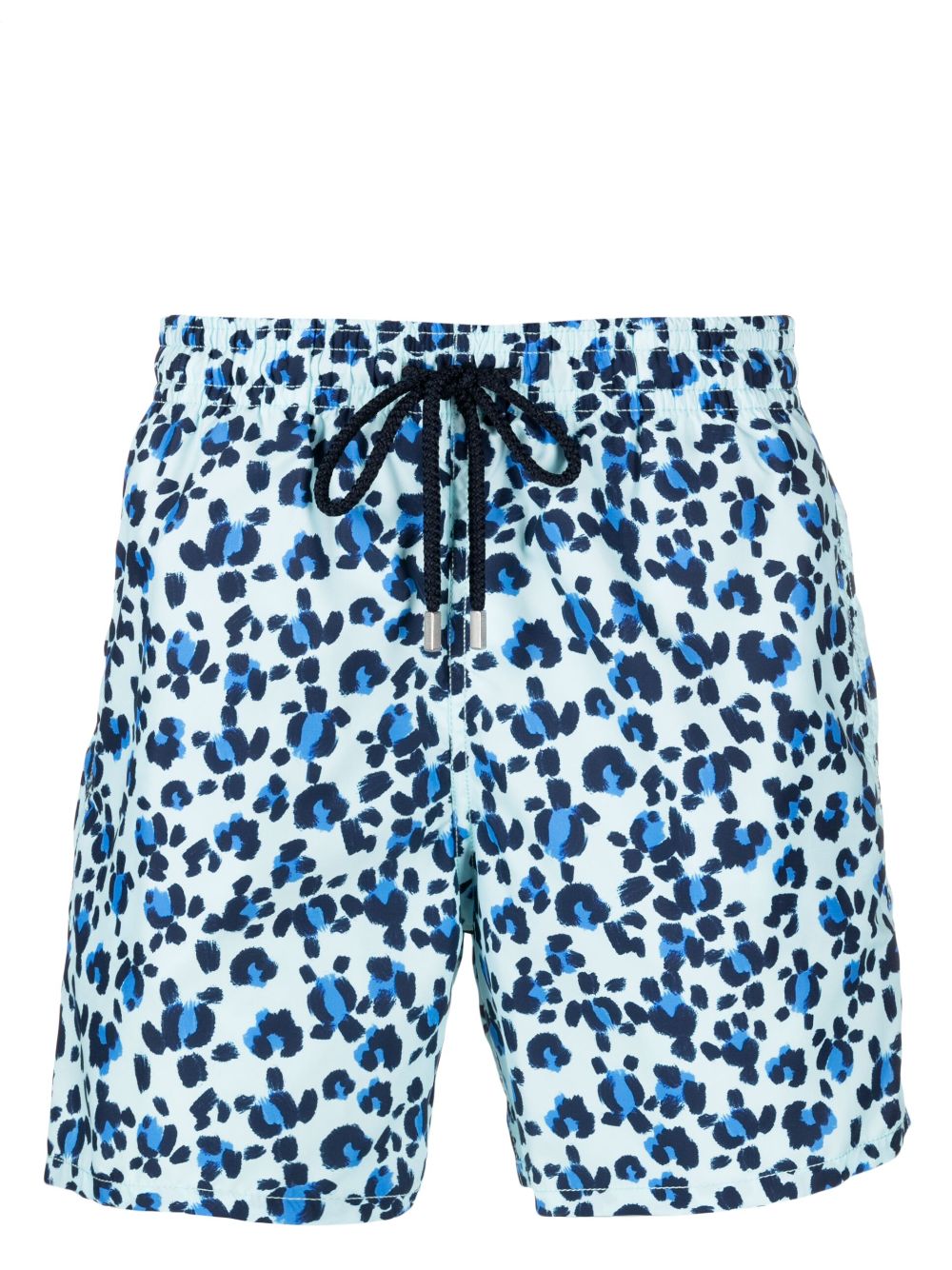 Vilebrequin abstract-pattern swim shorts - Blue von Vilebrequin