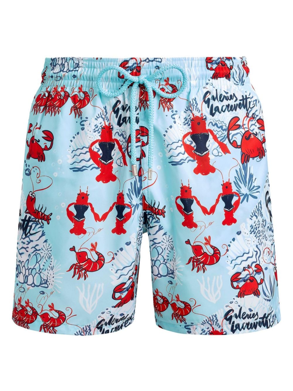 Vilebrequin crab-print swim shorts - Blue von Vilebrequin