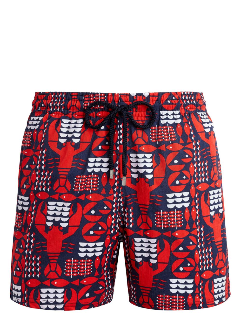 Vilebrequin lobster-print swim shorts - Red von Vilebrequin