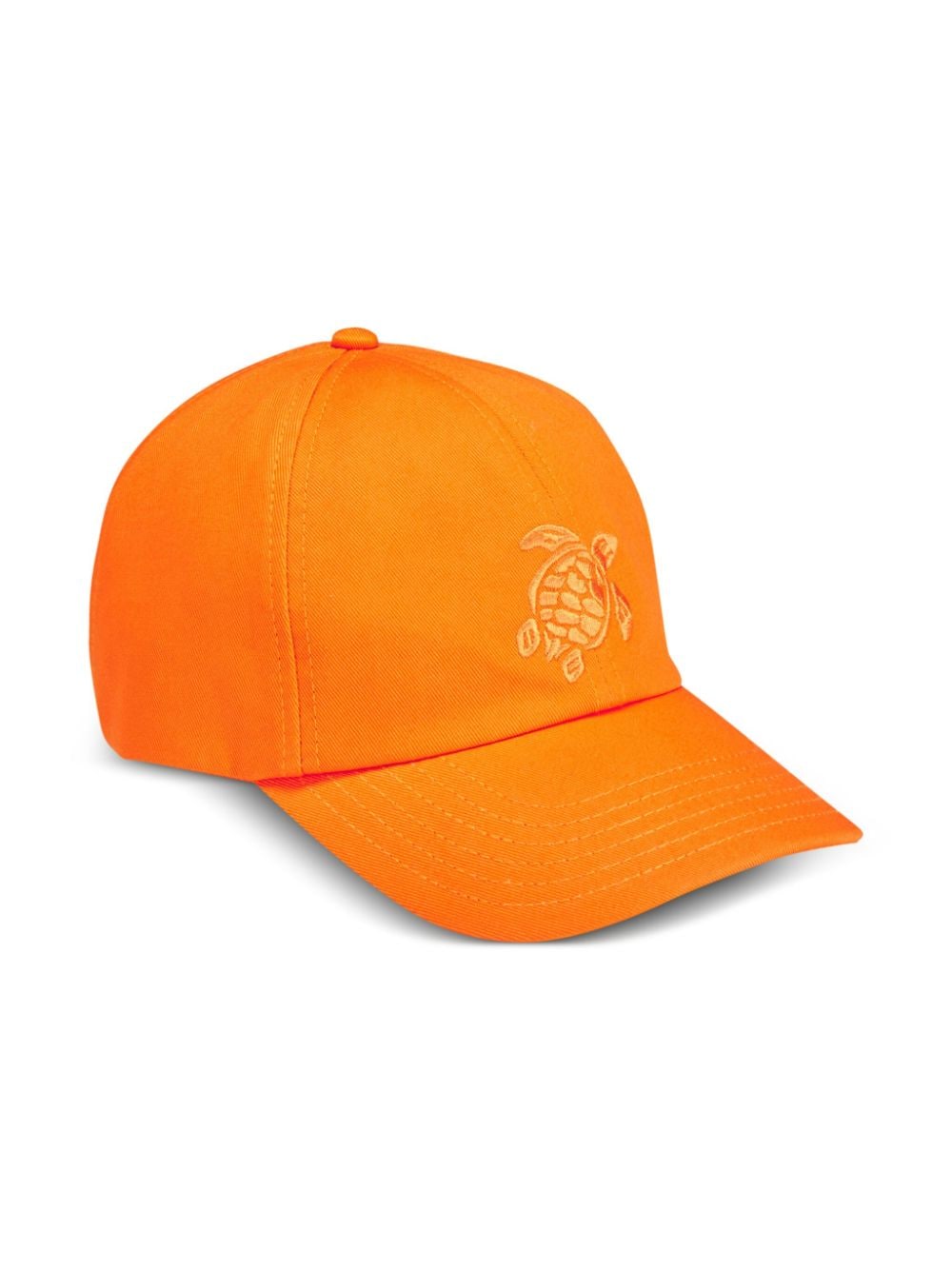 Vilebrequin logo-embroidered cotton baseball cap - Orange von Vilebrequin