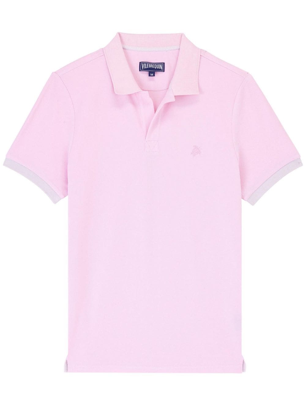 Vilebrequin logo-embroidered organic cotton polo shirt - Pink von Vilebrequin