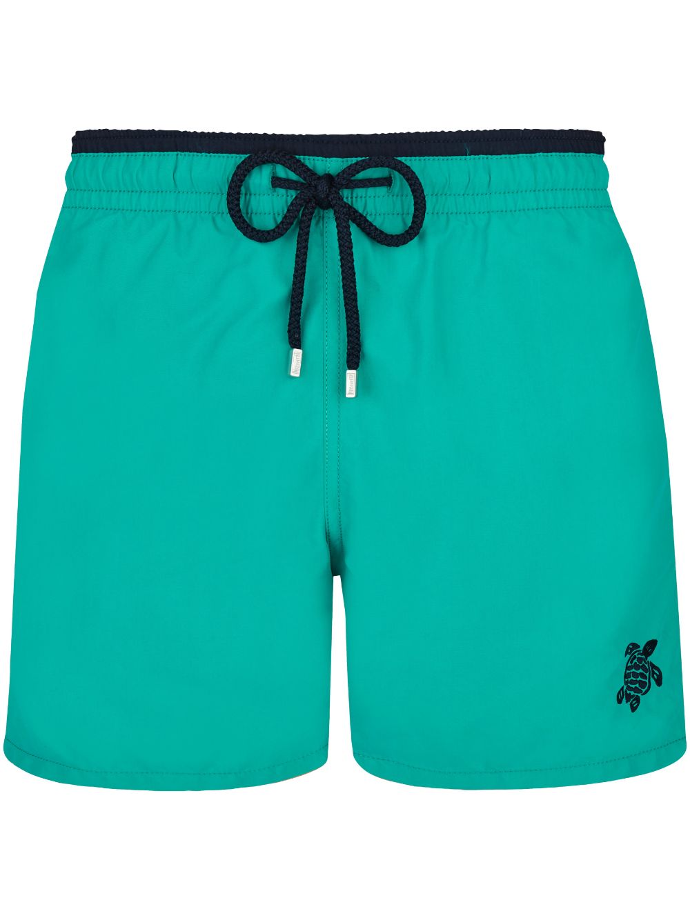 Vilebrequin logo-embroidered swim shorts - Green von Vilebrequin