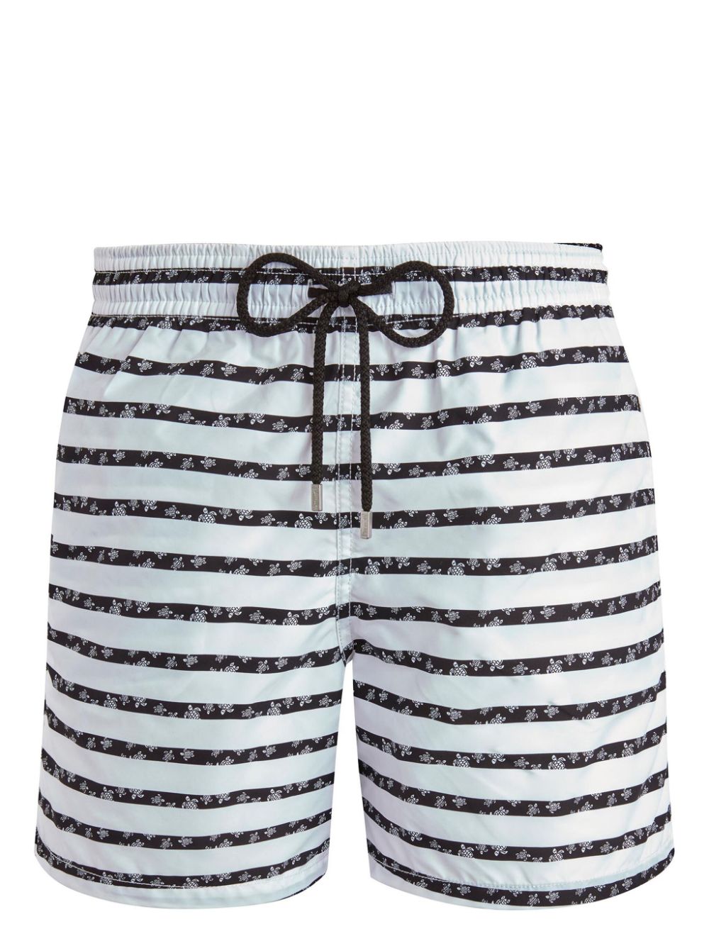 Vilebrequin striped swim shorts - White von Vilebrequin