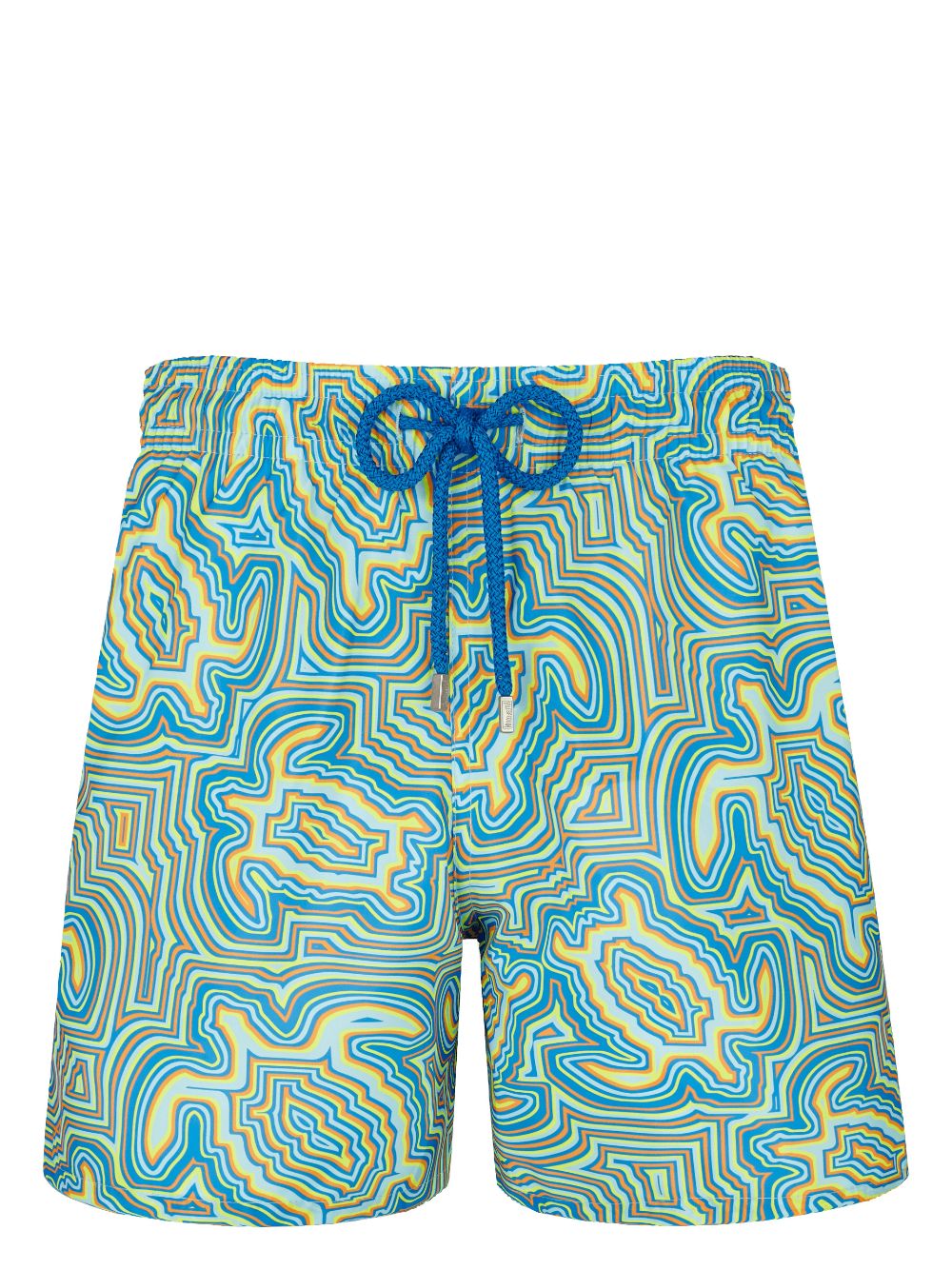 Vilebrequin turtle graphic-print swim shorts - Blue von Vilebrequin