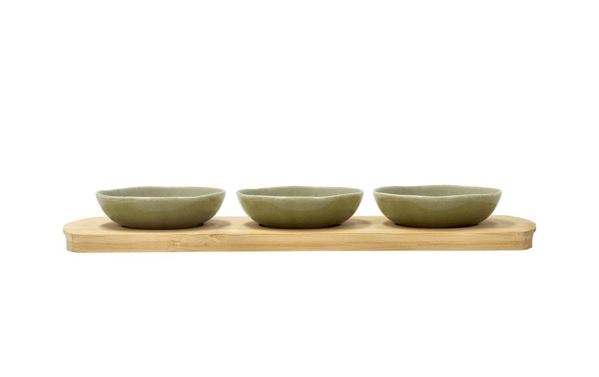 Villa Collection Denmark Tablett »mit 3 Schälchen Shoku« von Villa Collection Denmark
