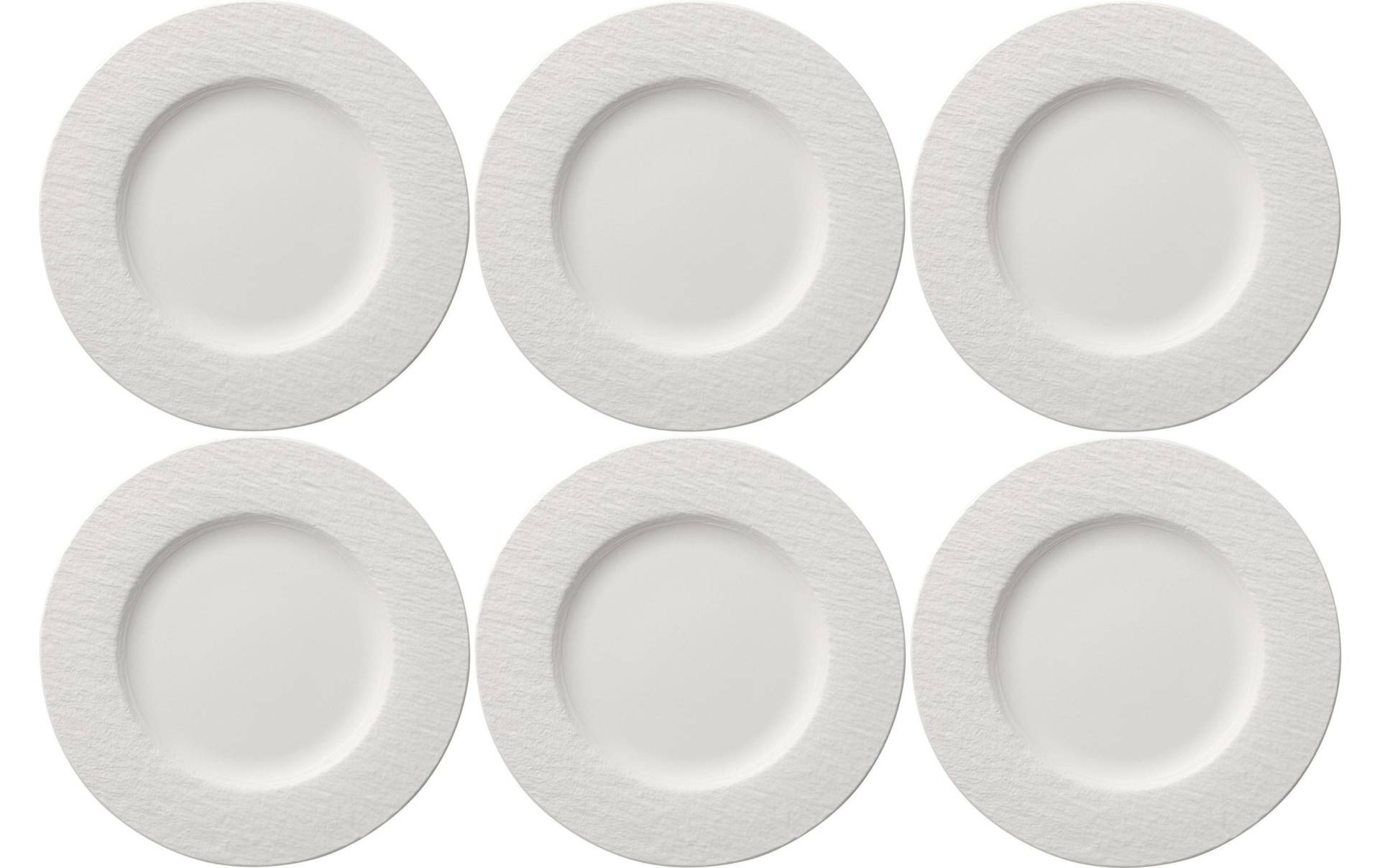 Villeroy & Boch Dessertteller »Manufacture Rock«, (6 St.) von Villeroy & Boch
