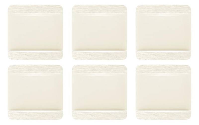 Villeroy & Boch Speiseteller »Manufacture Rock«, (6 St.) von Villeroy & Boch