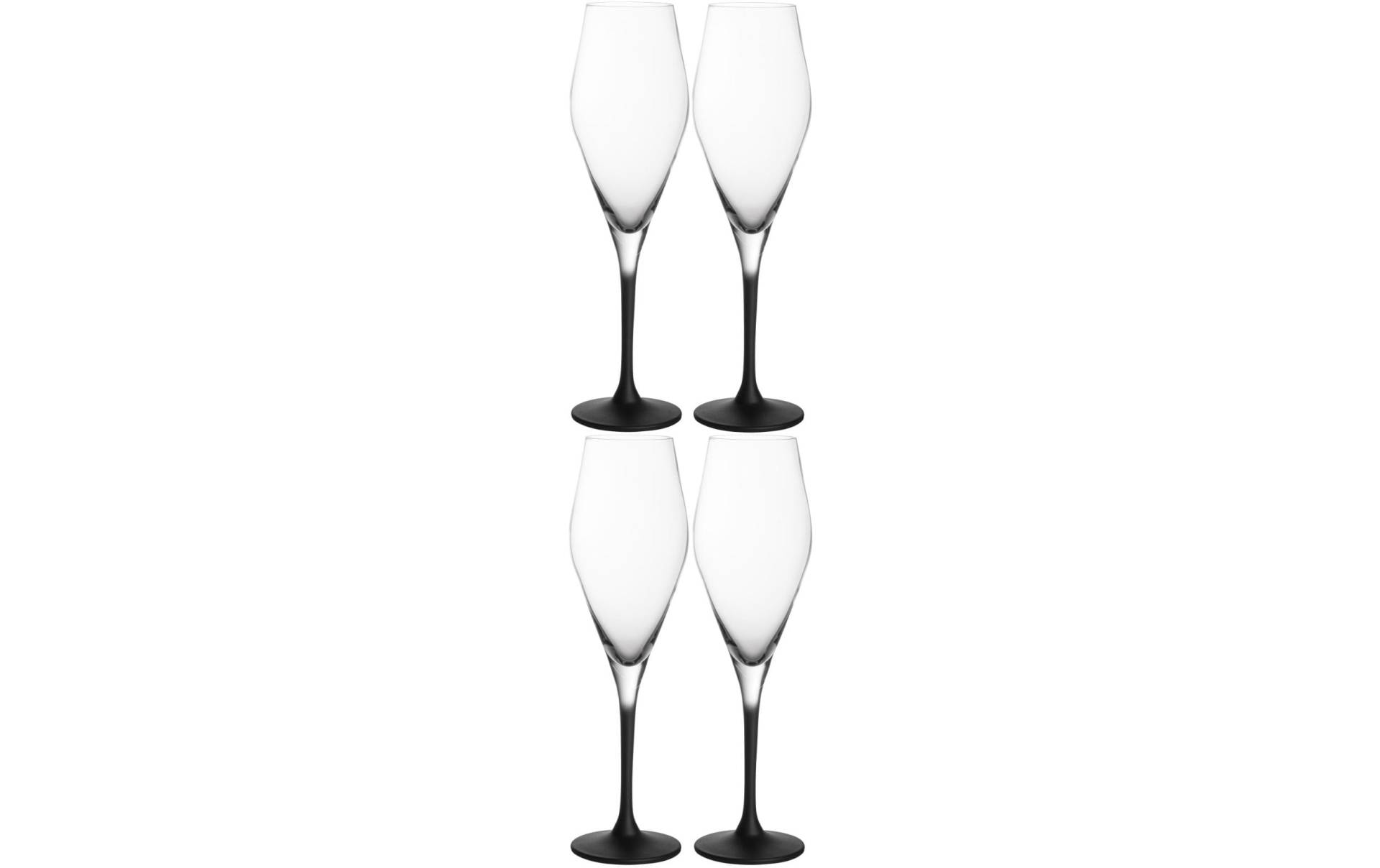 Villeroy & Boch Champagnerglas »Boch Champagnerglas Rock«, (4 tlg.) von Villeroy & Boch