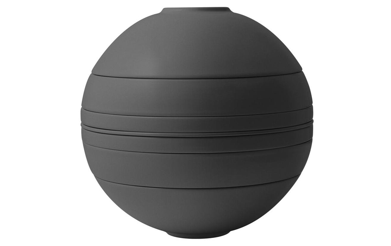 Villeroy & Boch Kombiservice »Iconic boule black« von Villeroy & Boch