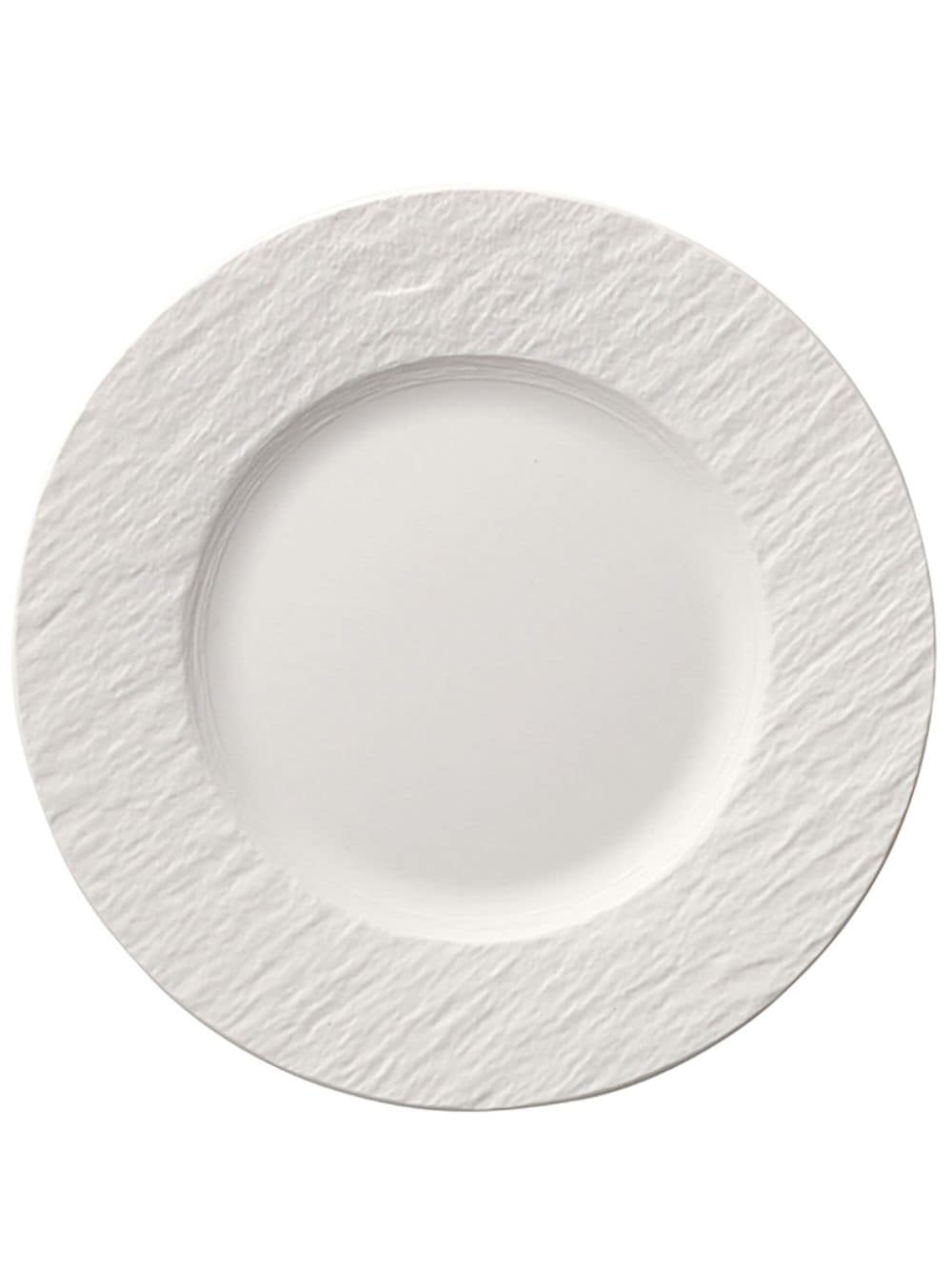 Villeroy & Boch Manufacture Rock round plate - White von Villeroy & Boch