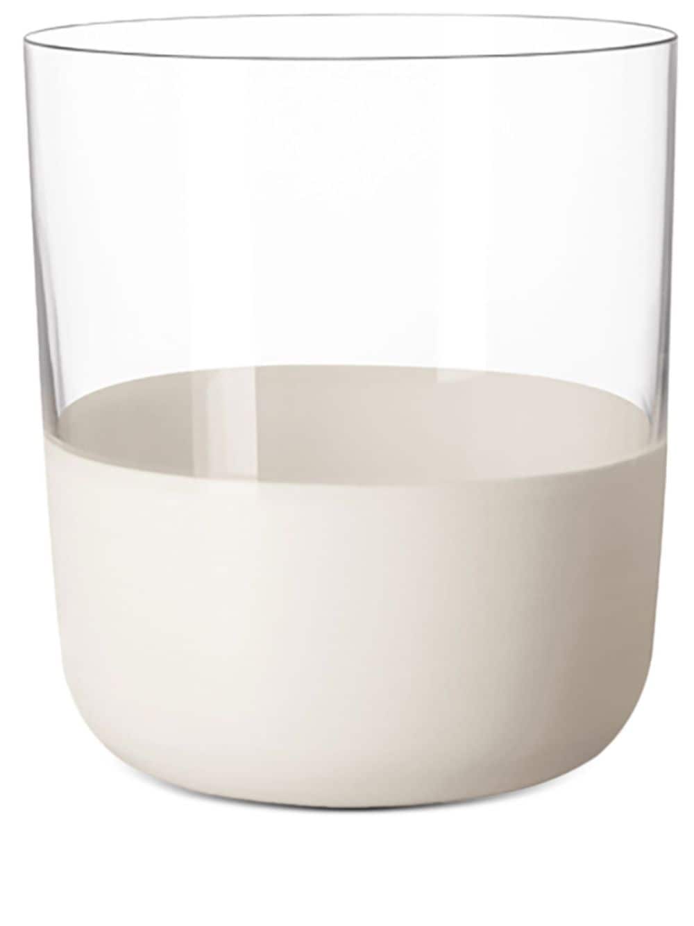 Villeroy & Boch Manufacture Rock water glasses (set of four) - White von Villeroy & Boch