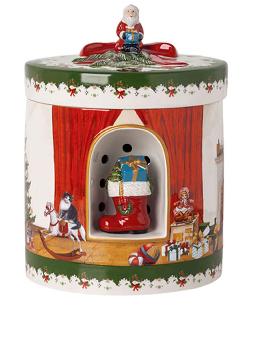Villeroy & Boch Santa Brings Gifts porcelain box - Multicolour von Villeroy & Boch