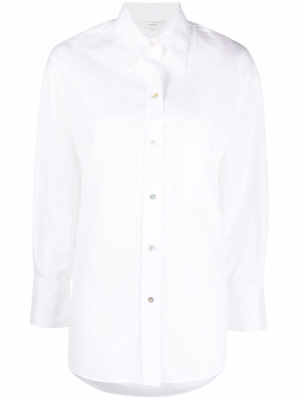 Vince classic cotton shirt - White von Vince