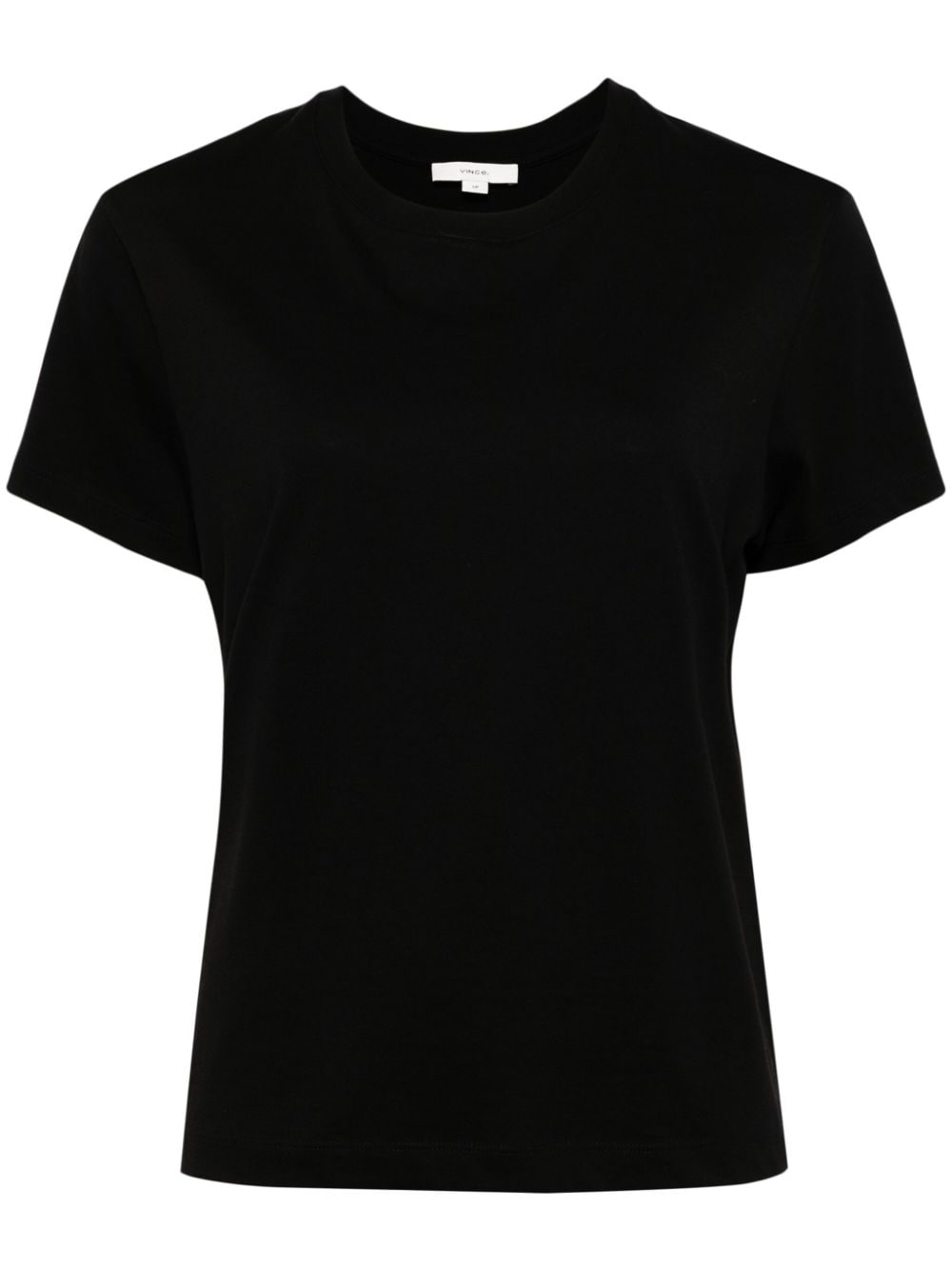 Vince crew-neck cotton T-shirt - Black von Vince