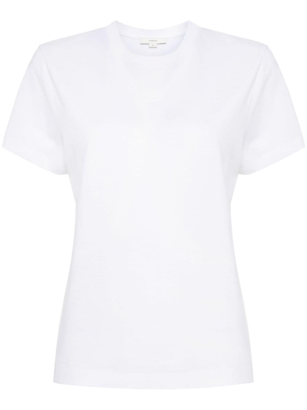Vince crew-neck cotton T-shirt - White von Vince