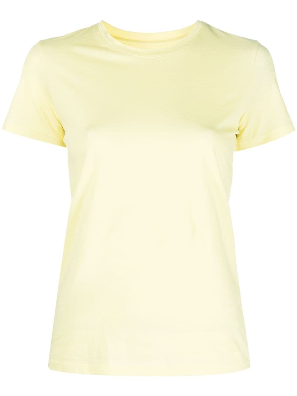 Vince pima-cotton short-sleeve T-shirt - Yellow von Vince