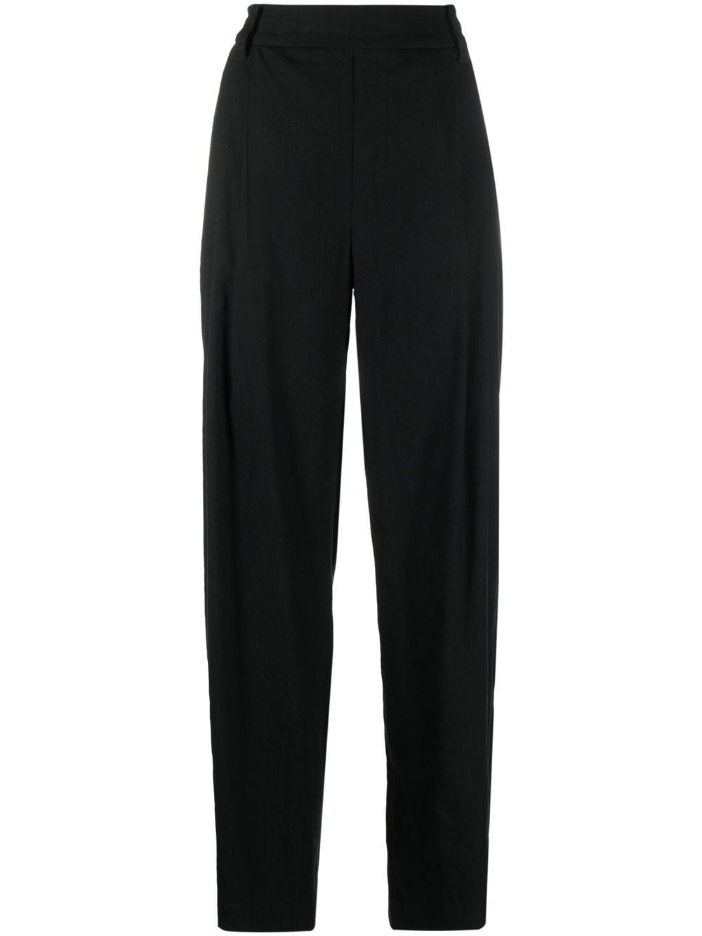 Vince pleat-front straight leg trousers - Black von Vince