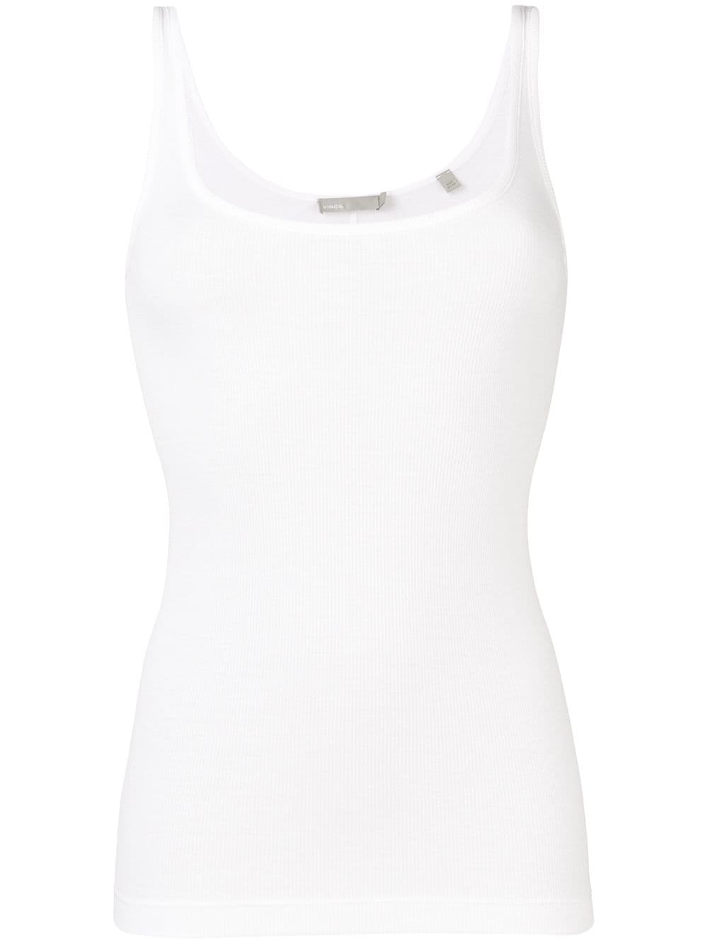 Vince ribbed knit vest - White von Vince