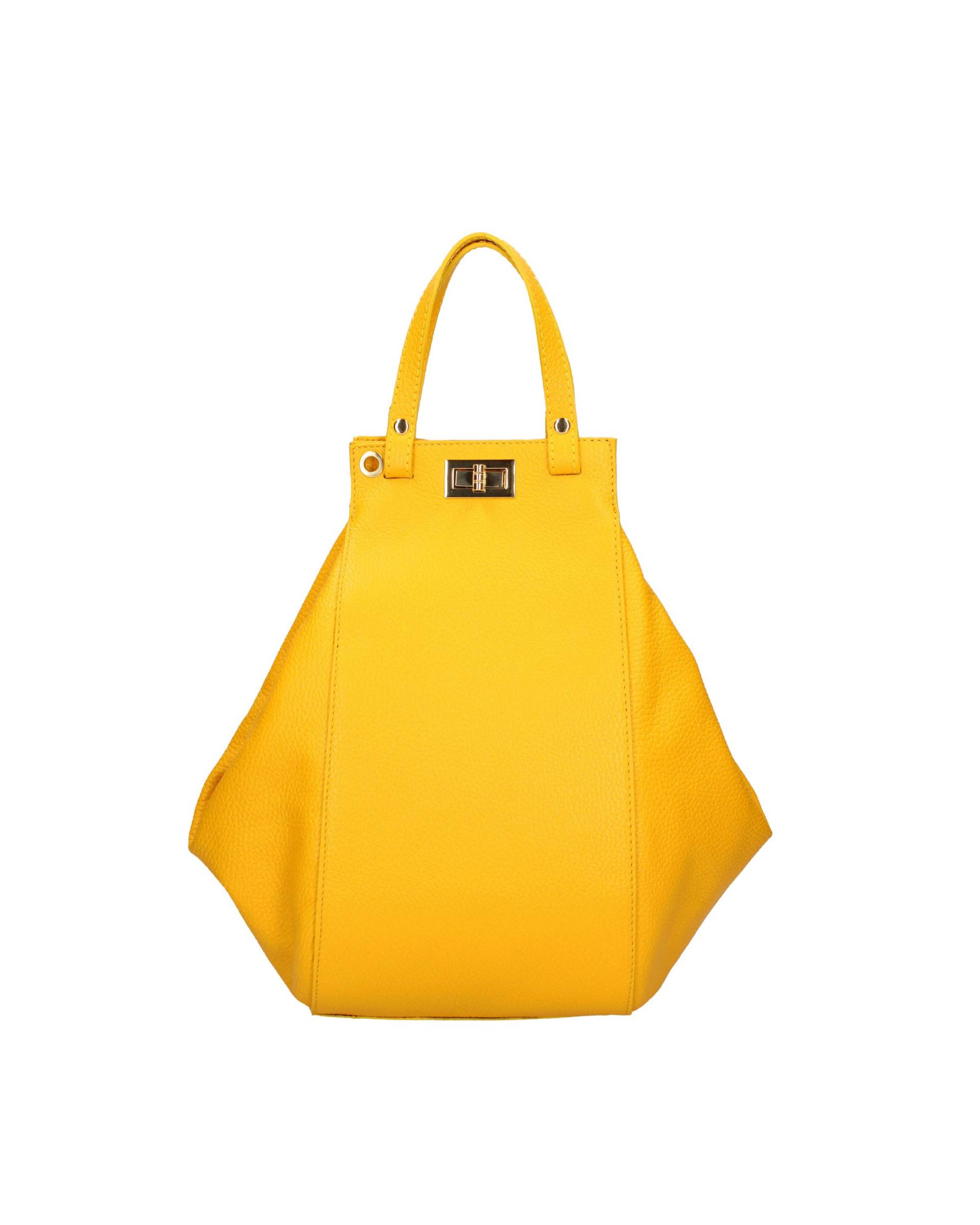 Handtasche Damen Gelb Bunt ONE SIZE von Viola Castellani