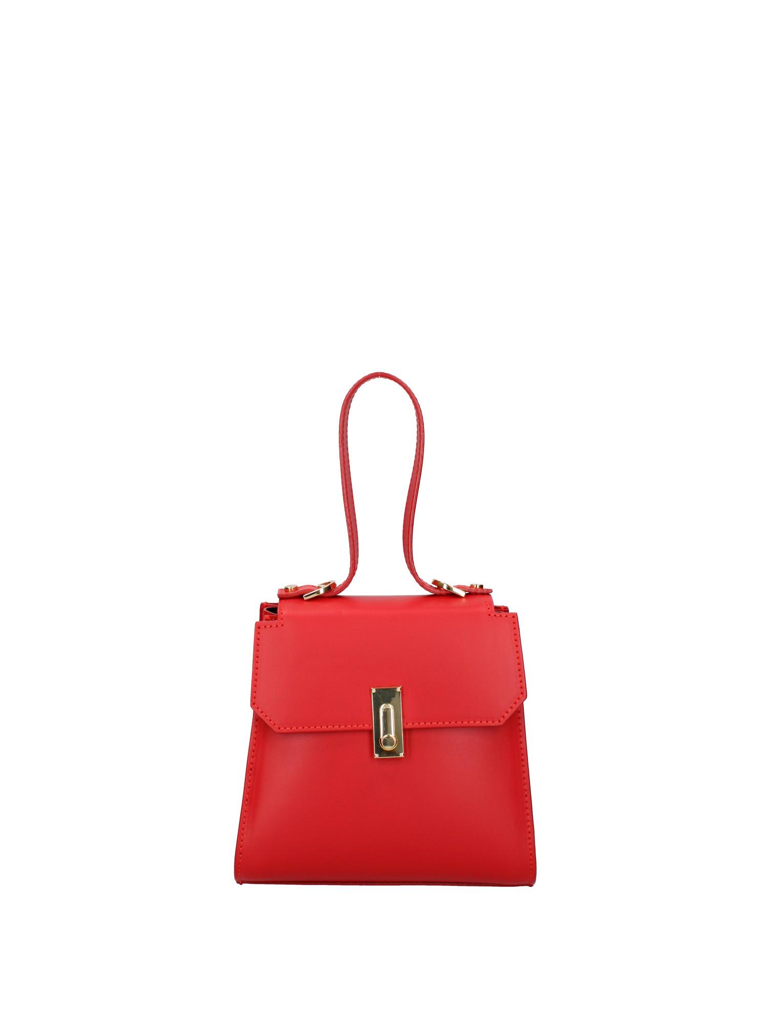 Handtasche Damen Rot Bunt ONE SIZE von Viola Castellani