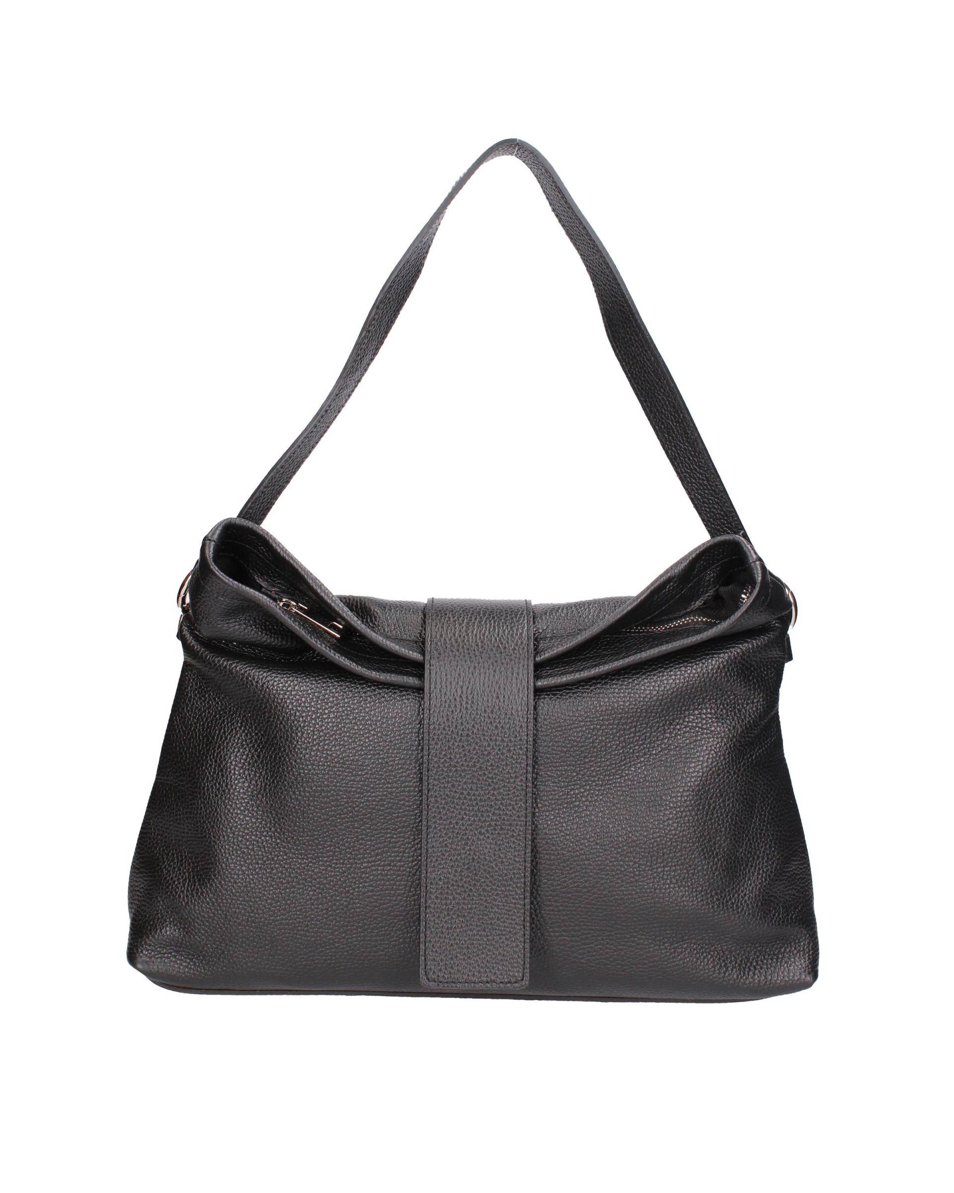 Schultertasche Damen Schwarz ONE SIZE von Viola Castellani