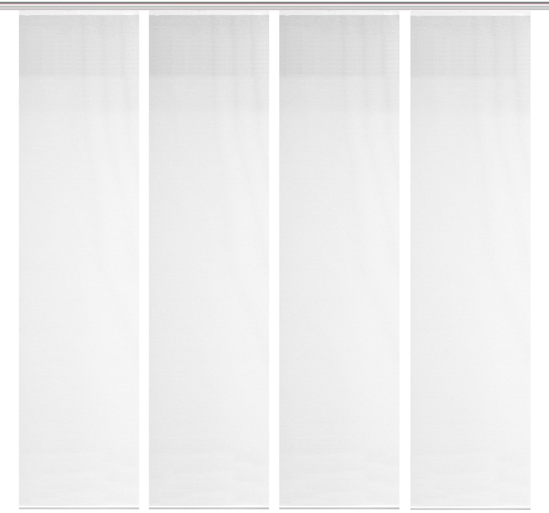 Vision S Schiebegardine »4ER SET ROM«, (4 St.), HxB: 260x60, Schiebevorhang 4er Set Uni von Vision S