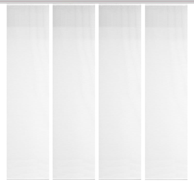 Vision S Schiebegardine »4ER SET ROM«, (4 St.), HxB: 260x60, Schiebevorhang 4er Set Uni von Vision S
