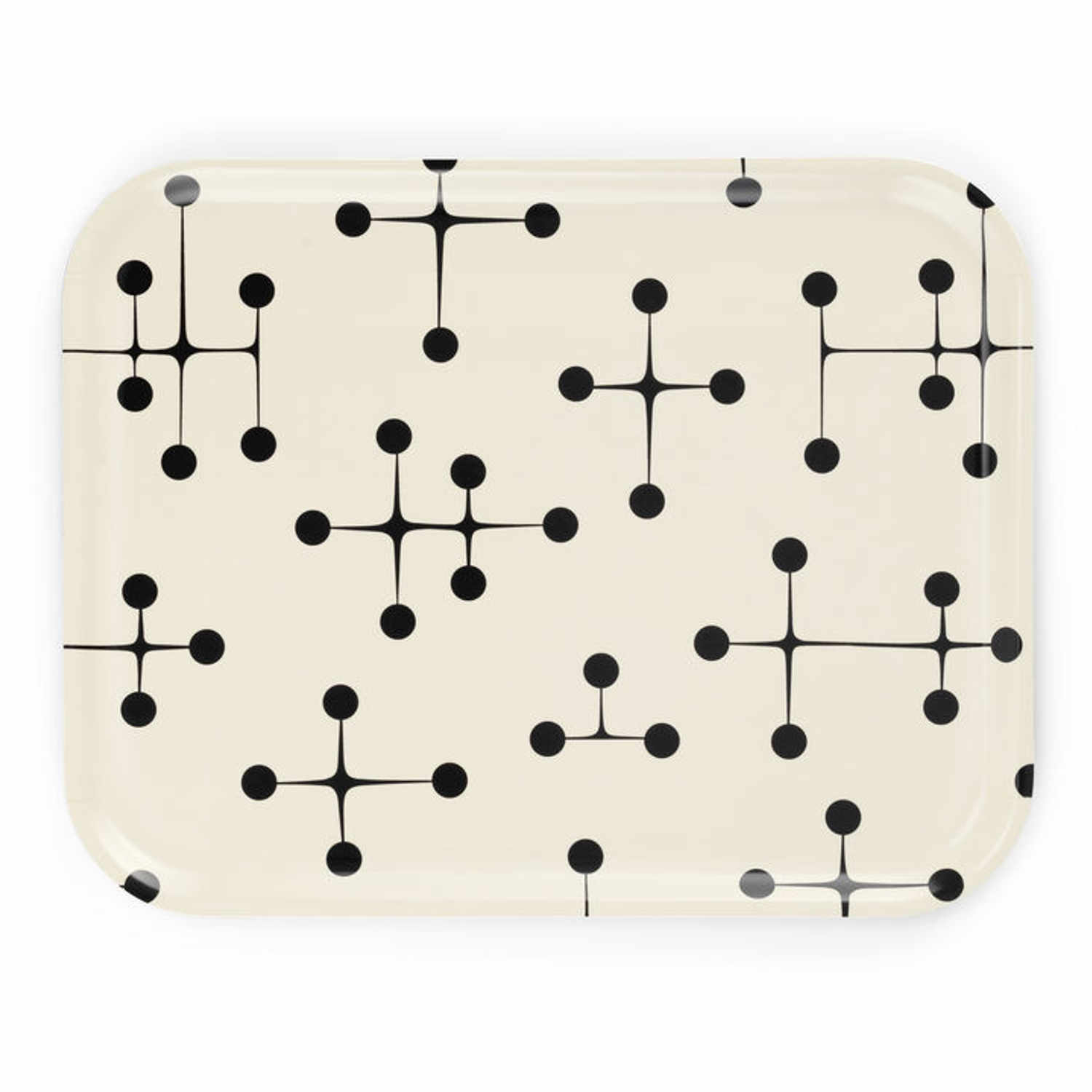 Classic Tray Dot Pattern Tablett, Grösse large h. 2 x b. 36 x l. 46 cm, Farbe dot pattern light Classic Tray Dot Pattern Tablett, Grösse large h. 2 x b. 36 x l. 46 cm, Farbe dot pattern light von Vitra