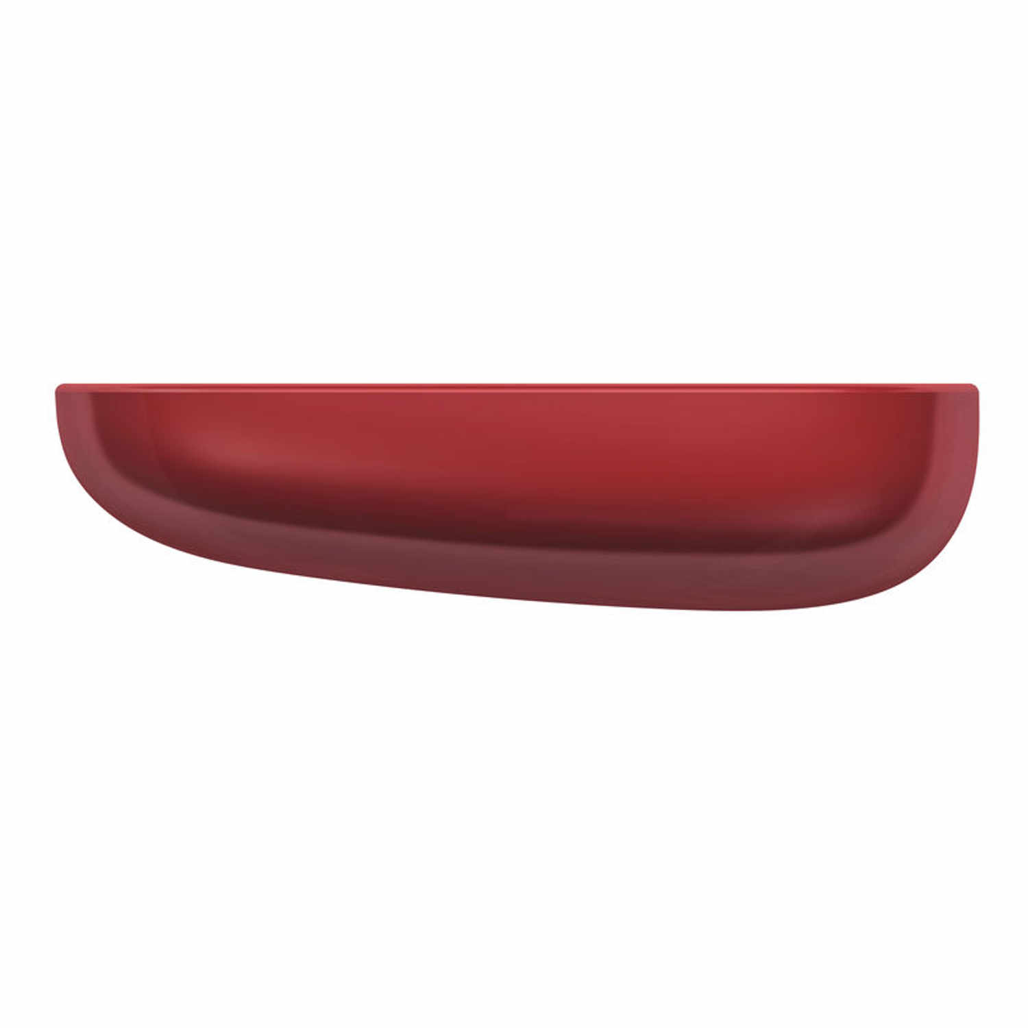 Corniches Wandregal, Grösse medium h. 14,8 x t. 14,8 x b. 35,2 cm, Farbe japanese red von Vitra