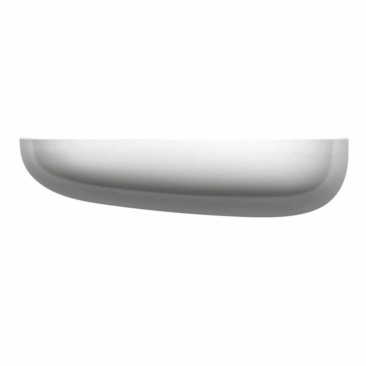 Corniches Wandregal, Grösse medium h. 14,8 x t. 14,8 x b. 35,2 cm, Farbe weiss von Vitra