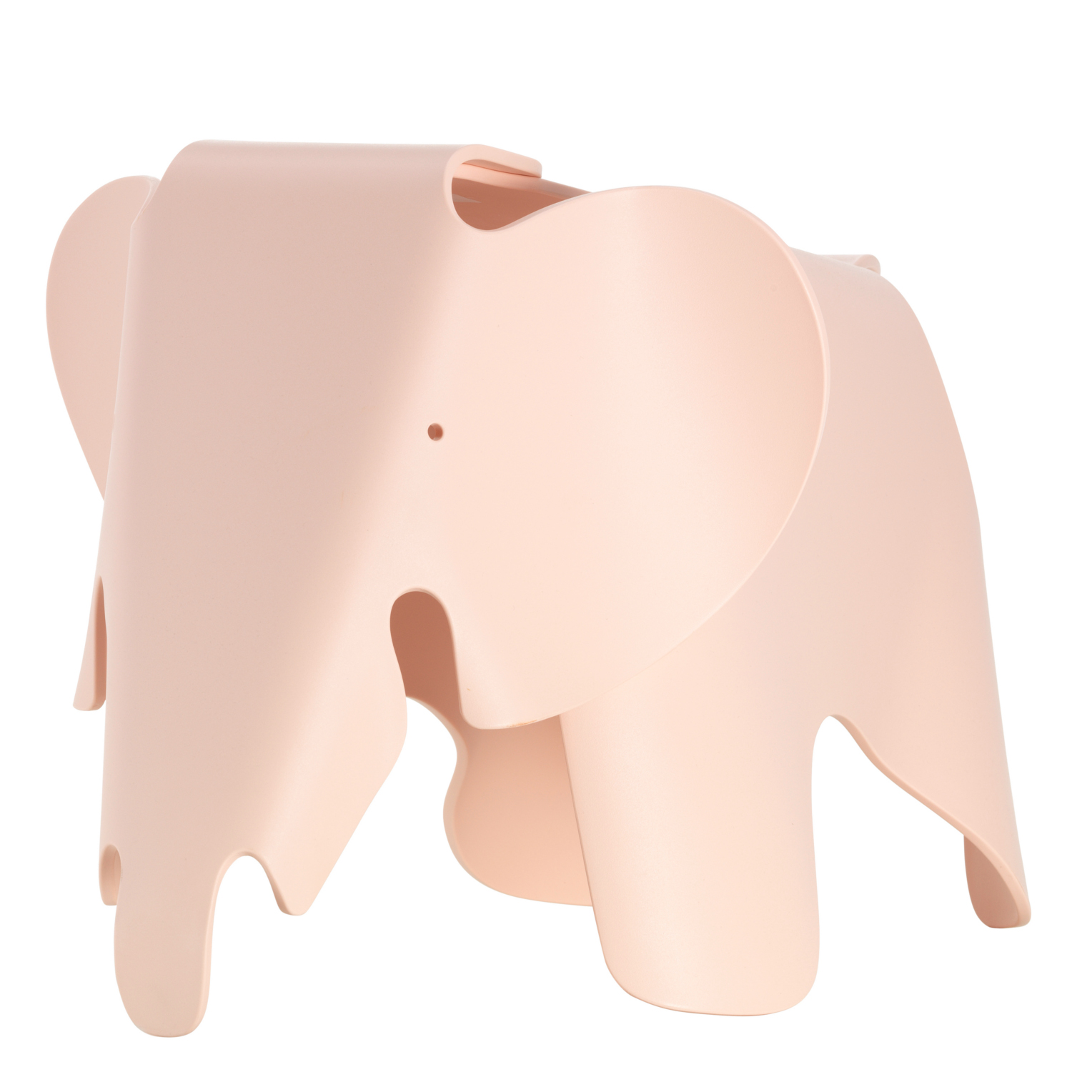 Eames Elephant Hocker, Farbe zartrosé von Vitra