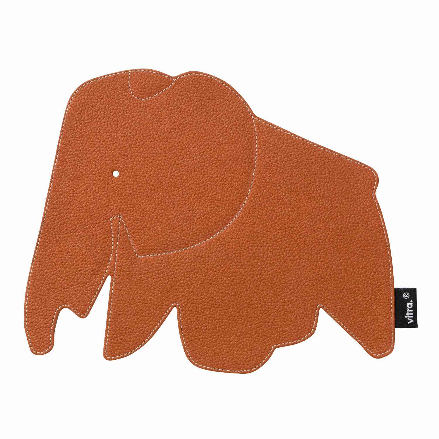 Elephant Pad Mausmatte, Farbe cognac von Vitra